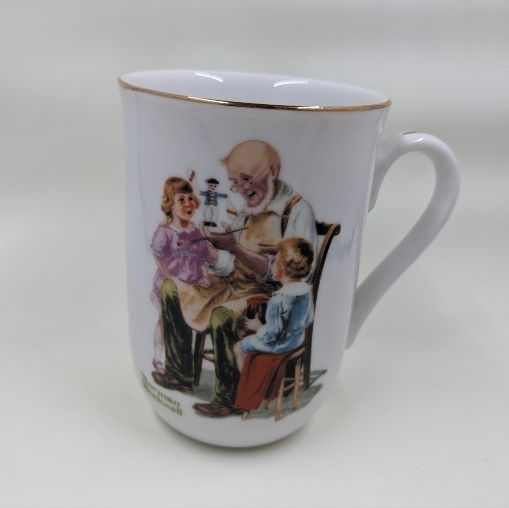 NORMAN Rockwell mug, The Toymaker